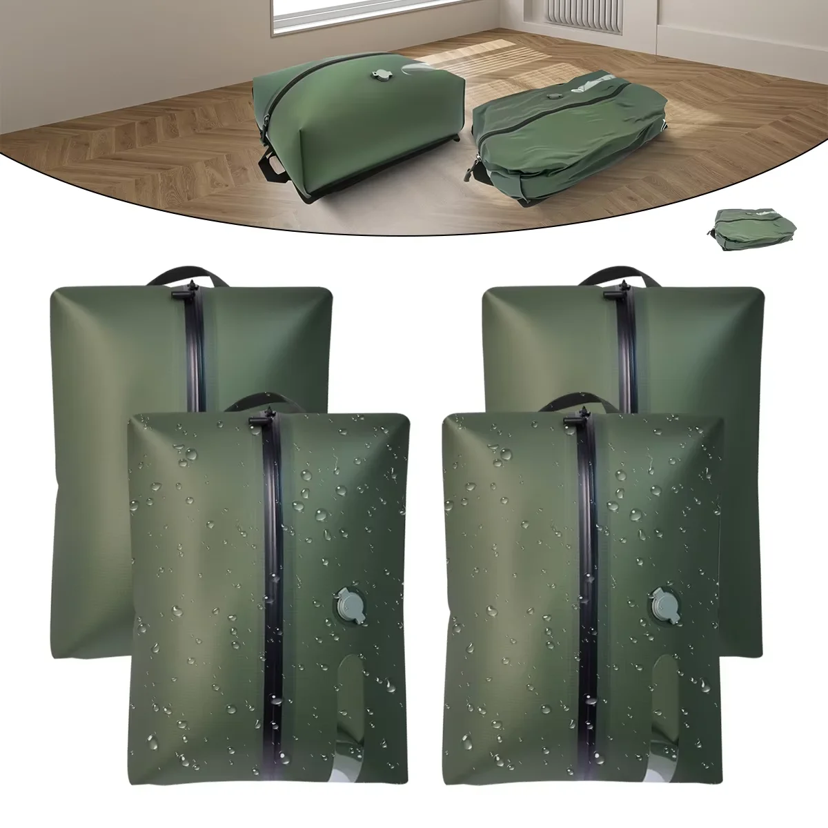 Travel Vacuum Storage Bag Clothing Waterproof And Dustproof Air Bag Storage Compression Bag for Suitcases Backpack Luggage