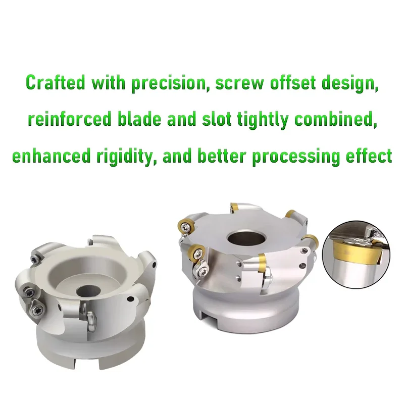 EMR EMRW TMR Face Milling Cutter Head 5R 6R 8R 50-160mm for RPMT1204 RPMW1003 RPMT10T3 CNC Face Mill FMB22 Tool Holder