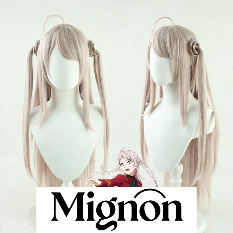 Love Live Nijigasaki Zhong Lanzhu cosplay wig hot sale Christmas Halloween Wig