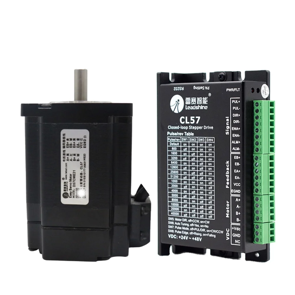 

2 Phase 57CME Series CL57 Closed Loop Stepper Motor and Driver for Industrial Automation Machine Tool Equipment