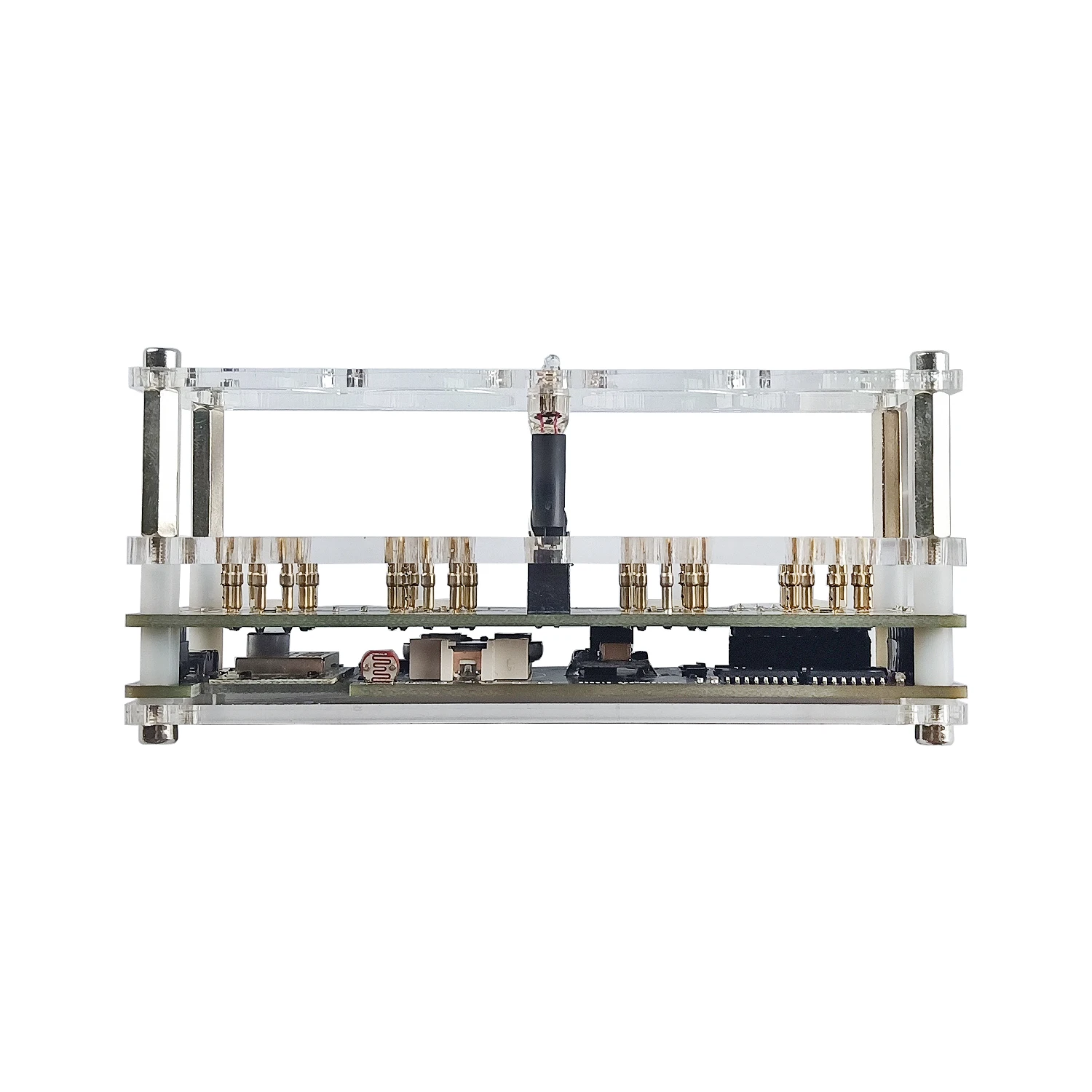Ghxamp ท่อต่อ QS27-1 Gเสียกกับเครือข่าย WIFI เว็บจับเวลา ESP8266อุปกรณ์เสริมเครื่องเสียงของขวัญมีแสงไฟ SZ-J2 SZ4-1