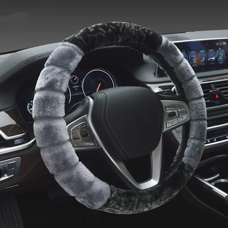 Warm Plush Universal Steering Cover 1