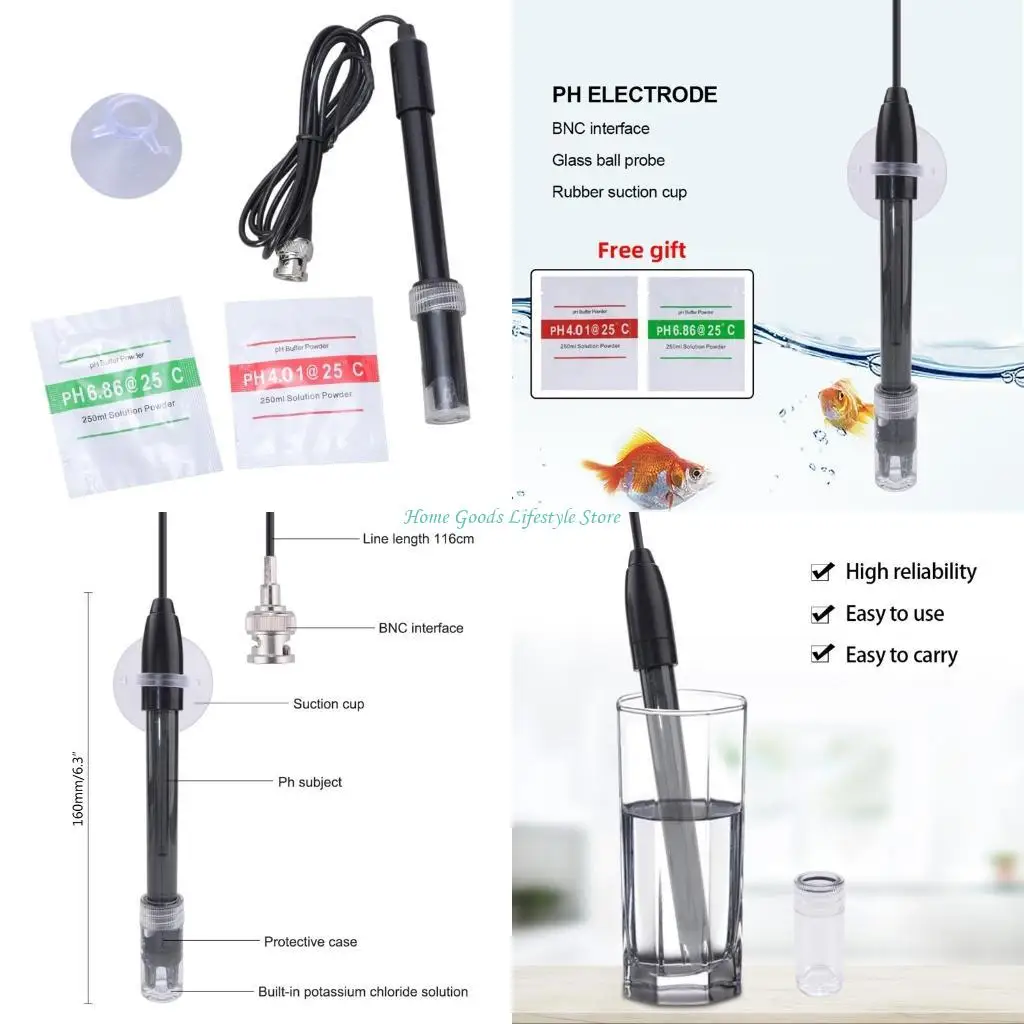 

E74E Meter Tester for Aquarium Hydroponic System Monitor Probe Connector