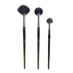 Starry Sky Blue Wool Fan-shaped Highlighting Brush