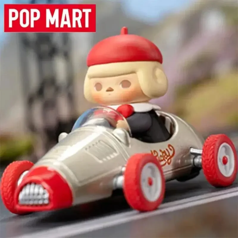 البوب مارت Popcar سوبر المسار سلسلة صندوق أعمى اللعب Kawaii أنيمي عمل الشكل مفاجأة صندوق غامض التماثيل دمية نموذج فتاة هدية