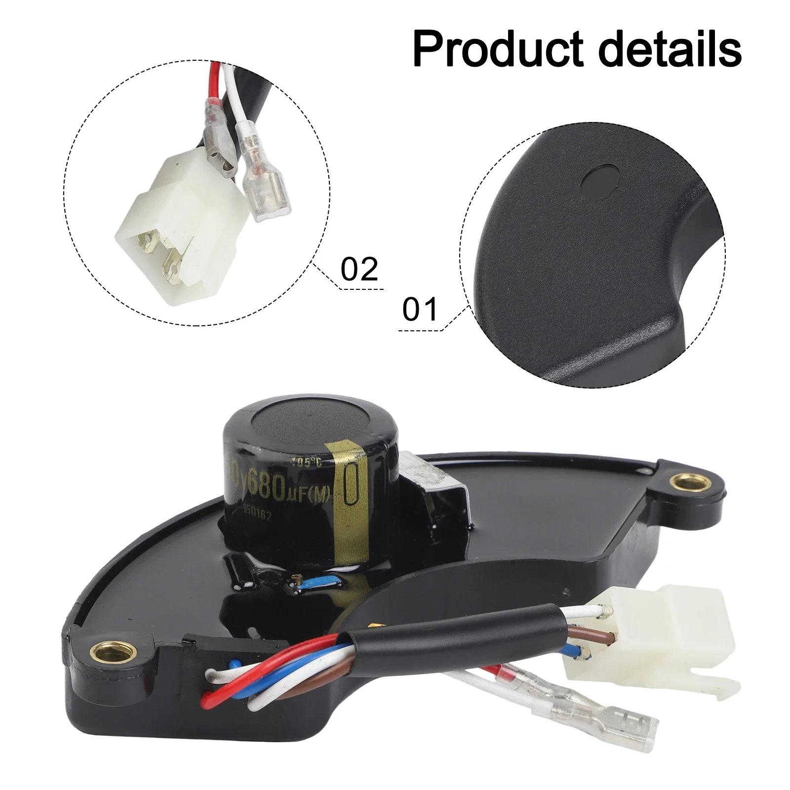 Regulator Voltage Regulator Factory Workshop 7.5KW Accessories Automatic Hot Sale 450V 680uF 5.5KW/6KW 6.5KW/7KW