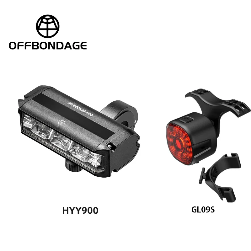 OFFBONDAGE Bicycle Light Front Bike Light 8000mAh Waterproof Flashlight USB Charging MTB Road Cycling Lamp Accessories