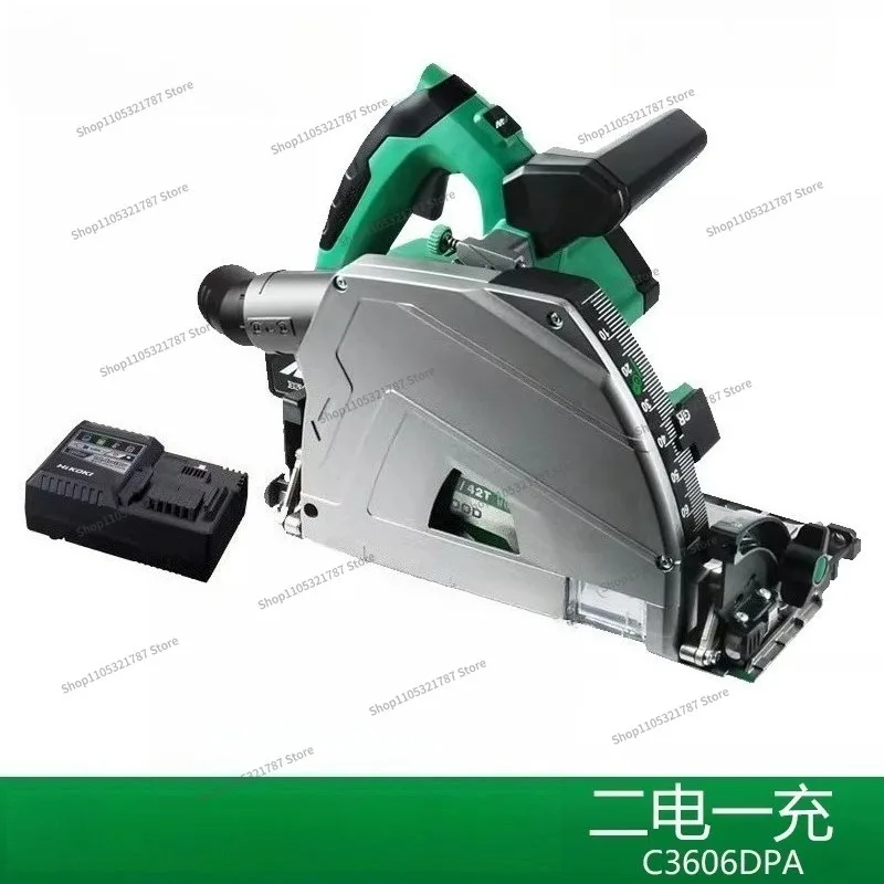 For Electric Circular Saw, Woodworking Chainsaw, Handheld Rail Saw 6 Inch Brushless Power Tool C3606DPA