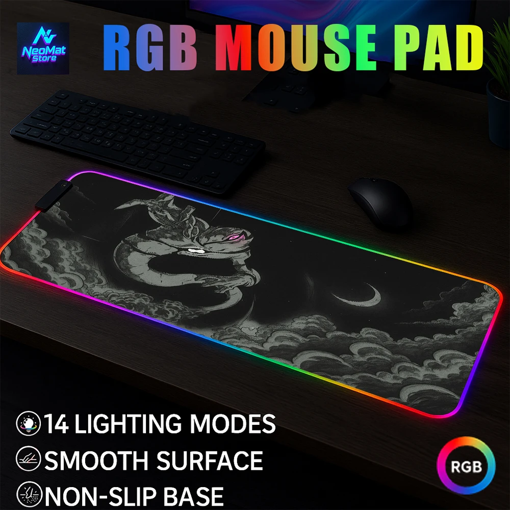 Light Up Mouse Pad with Backlight Led Loight Mousepad Pc Decoration Black Gaming Mat Pc Carpet 1200x600 Rgb Deskmat 1000x500