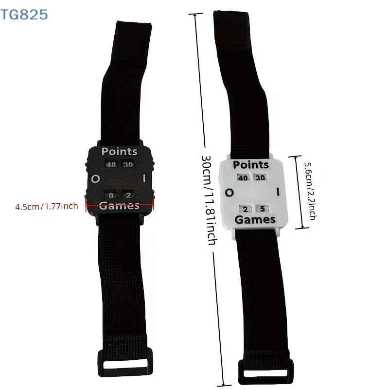 【AN】Pulsera portátil para registrar puntuaciones de cricket/tenis/pádel, rastreador de puntuaciones instantáneo, sin pérdida de memoria, adecuada para entrenadores, árbitros y jugadores