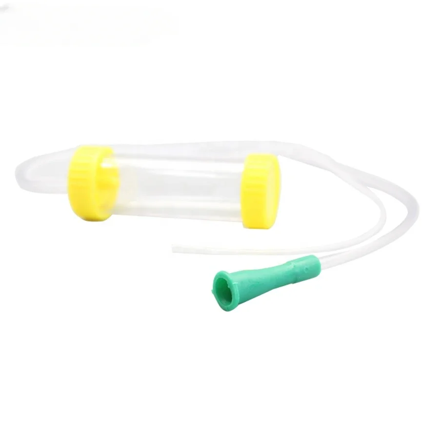 

Disposable adult mucus extractor sizes fr6 fr8 fr10 fr12 fr14 for mucus suction catheter with screw cap oro-pharyngeal suction