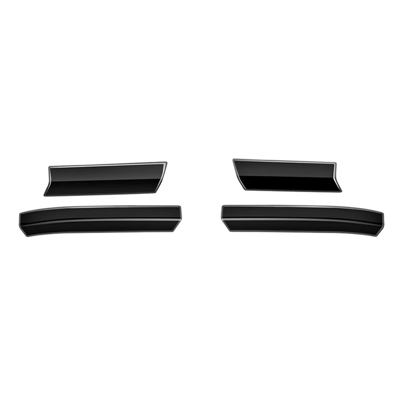 Car Side Rear View Mirror Trim Strip Stickers For Toyota TACOMA 2024 Car Exterior Component Gloss Black