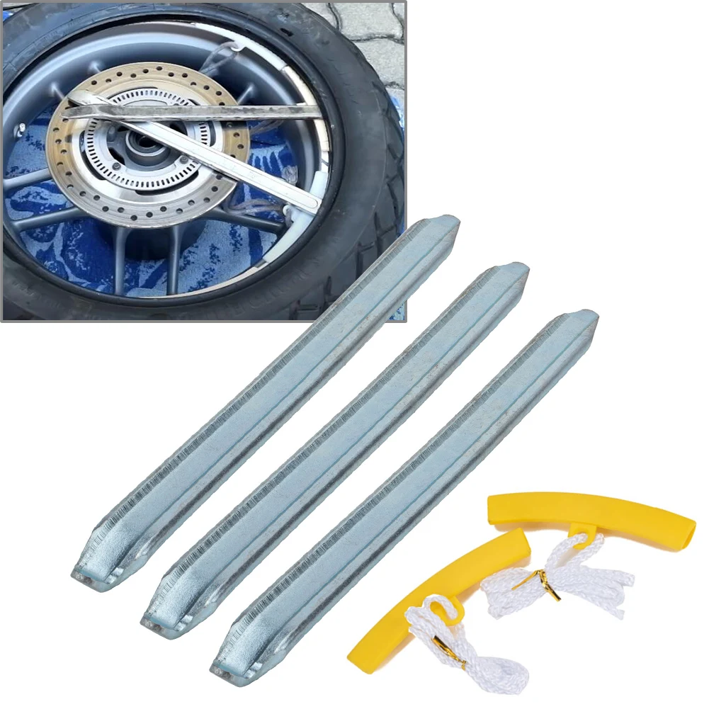 

Yellow 12 Inch Tire Repair Skid Tools With Tire Protection Cover Kits For Car Motorcycle Accessories