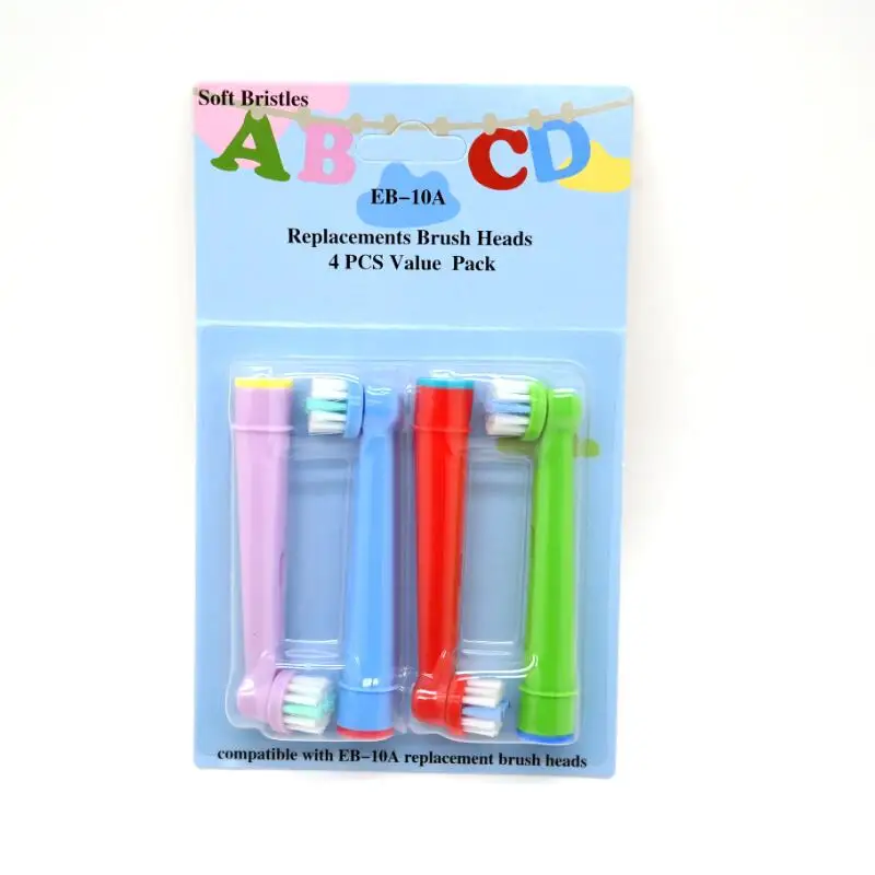 Cabezales de cepillo de dientes eléctrico para niños, cabezales de repuesto para blanqueamiento dental, para EB-10A Pro Health stage, cuidado bucal, venta al por mayor, 16 unidades