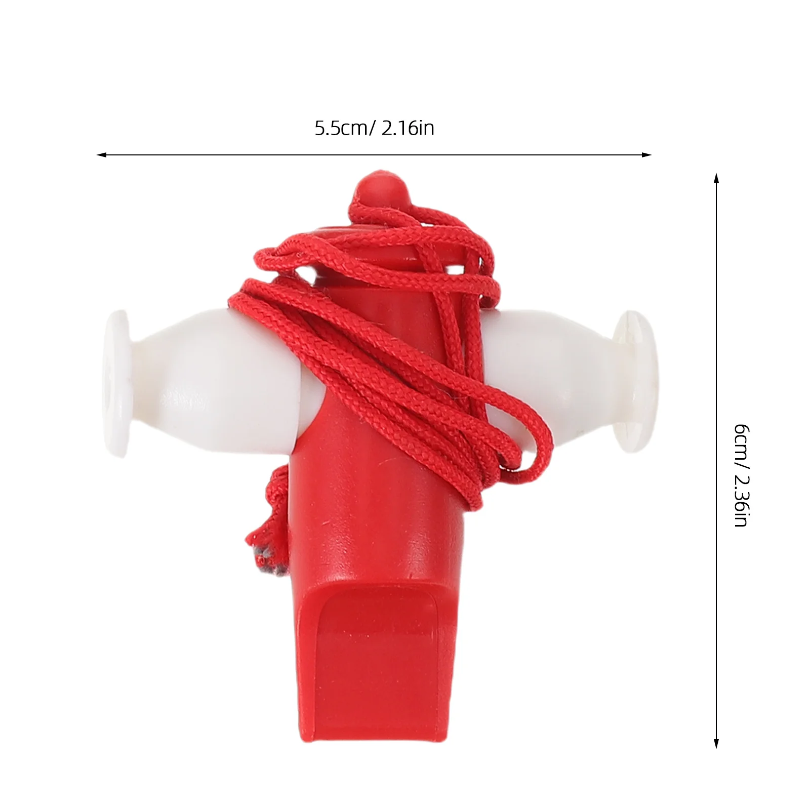 3 قطع من صفارات أورف سامبا البلاستيكية للآلات الموسيقية، صفارات لصالح الحفلات، ممارسة التعليم، محمولة خفيفة الوزن