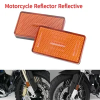 Reflector reflectante rectangular para motocicleta, Reflector de horquilla de seguridad para BMW R1200GS Adventure R1200RT R1250GS S1000XR S1000RR, 2 uds.