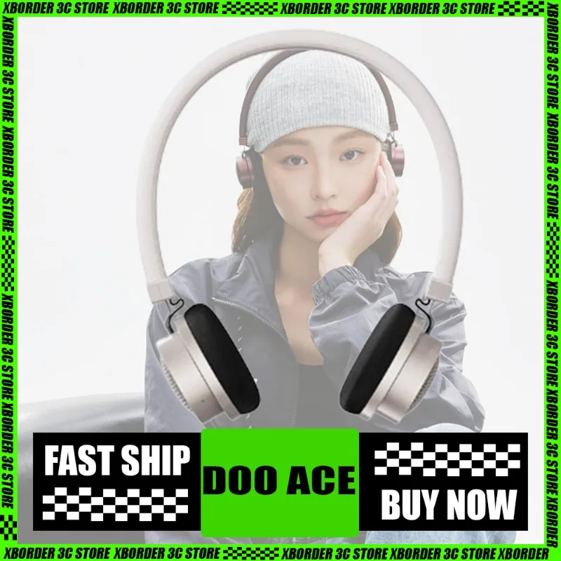 

New DooAce Retro Wireless Bluetooth Headphones Active Noise Reduction Portable Fashion Matching Outfits Headsets Wired Earphones