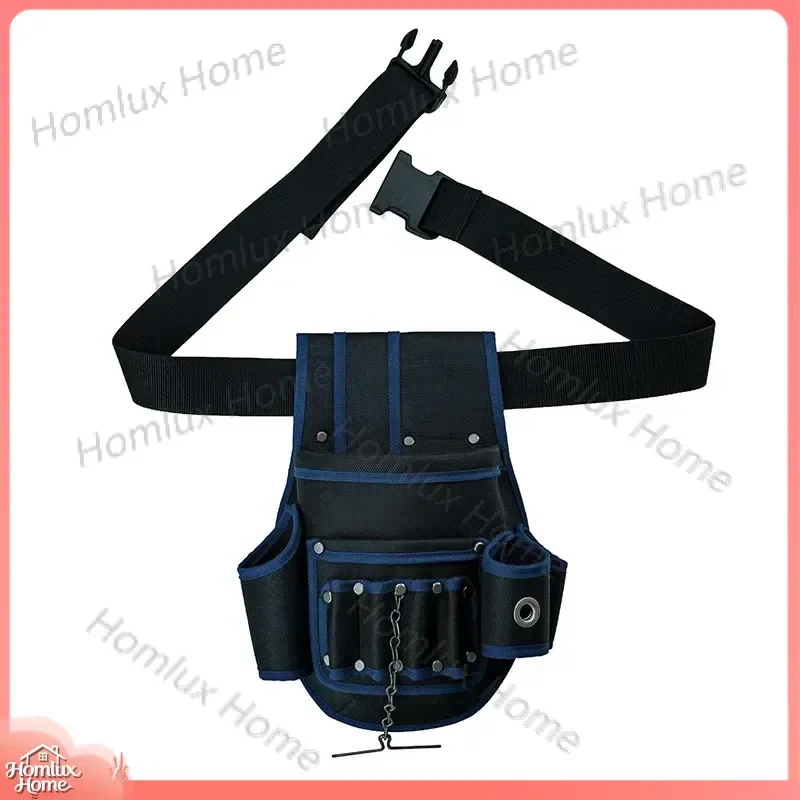 Repair Kit 1680D Oxford Cloth Waterproof Waist Tool Bag Multifunctional Hanging Storage Bag Wear Resistant Toolkit for