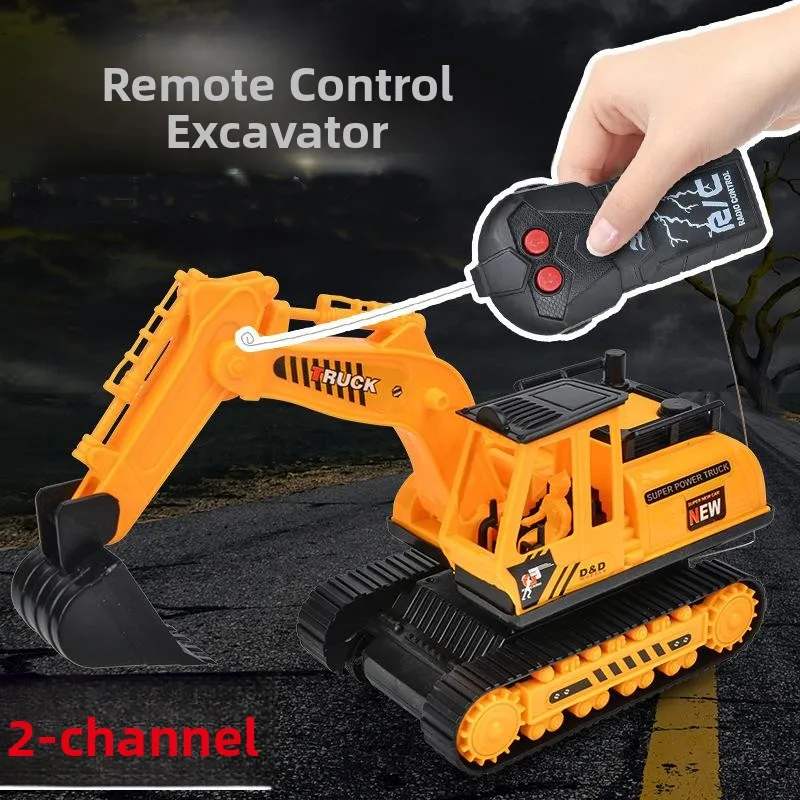 

Игрушечный экскаватор с дистанционным управлением для мальчиков, квадратный киоск, детская игрушечная машинка Dr Start в портативном контроллере, другой зарубежный