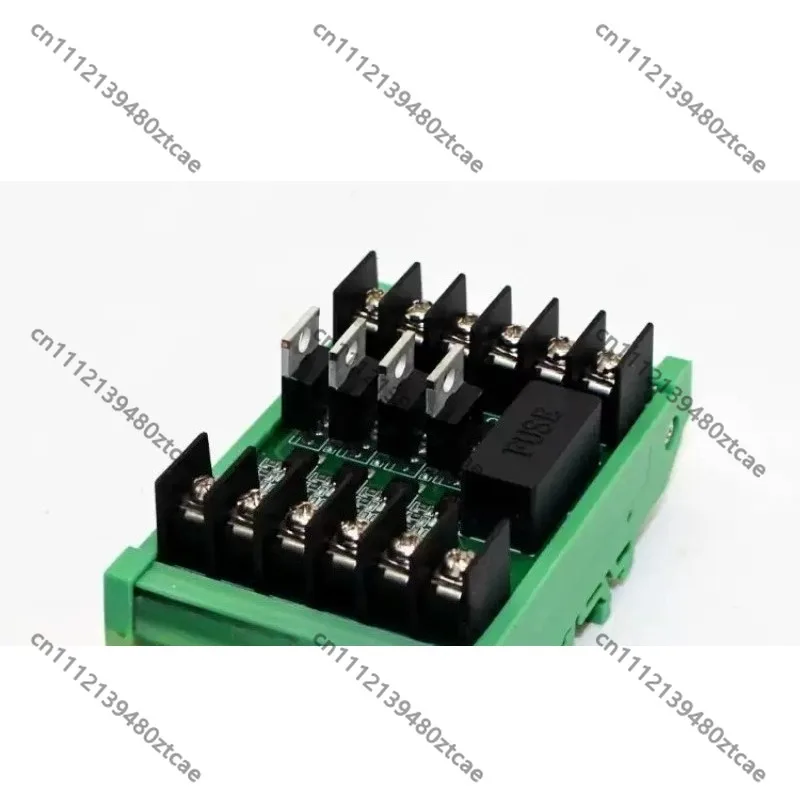 Universal IO Isolation Amplifier Board, Short Circuit Protection with Dual Indicator Lights for PLC Industrial Automation