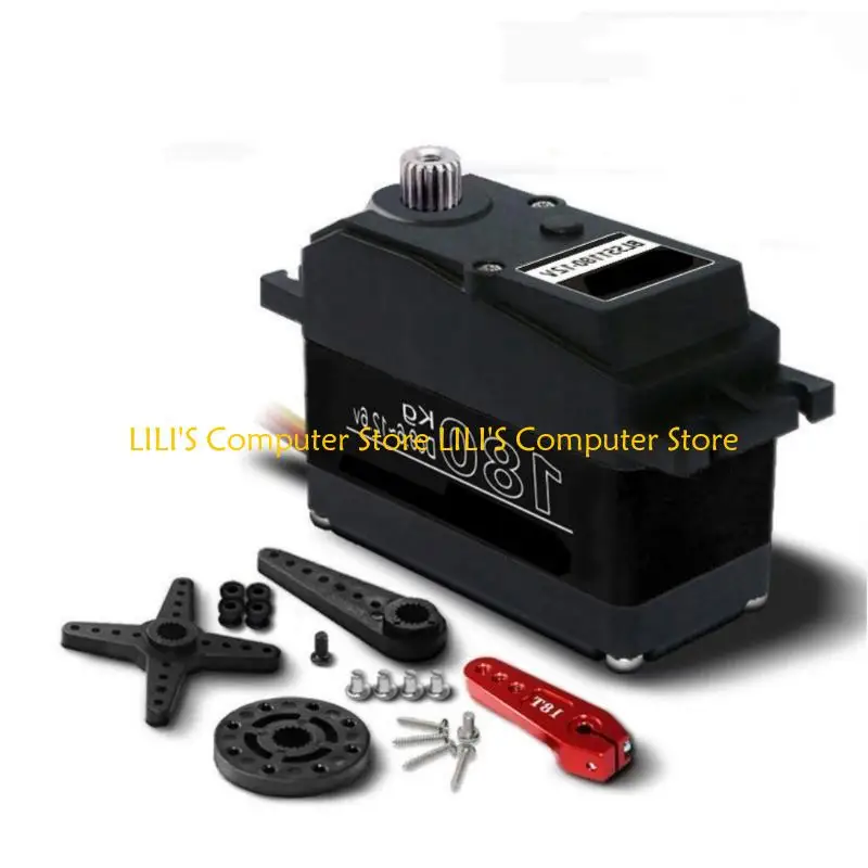 

A52B BLS51180 12V Remote Digital Servo 180KG Metal Gear Motor for 1/5 Remote Car