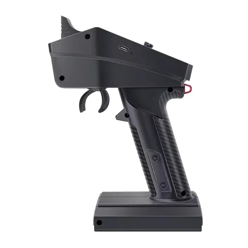 HOTRC CT-6A 2,4 GHz 6CH 6 canales Control con una sola mano transmisor de Radio control remoto para RC juguete coche barco Drone piezas