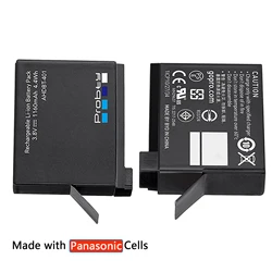 1160mAh Hero 4 Hero4 Battery for Gopro Hero 4 Batteries Go Pro Hero4 bateria AHDBT 401 Action camera Accessories