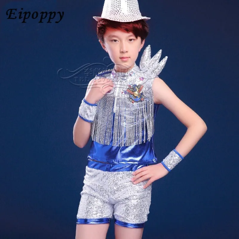 소녀용 재즈 댄스 코스튬, 스팽글 숄, 소년 스트리트 댄스, 현대 무용 의상