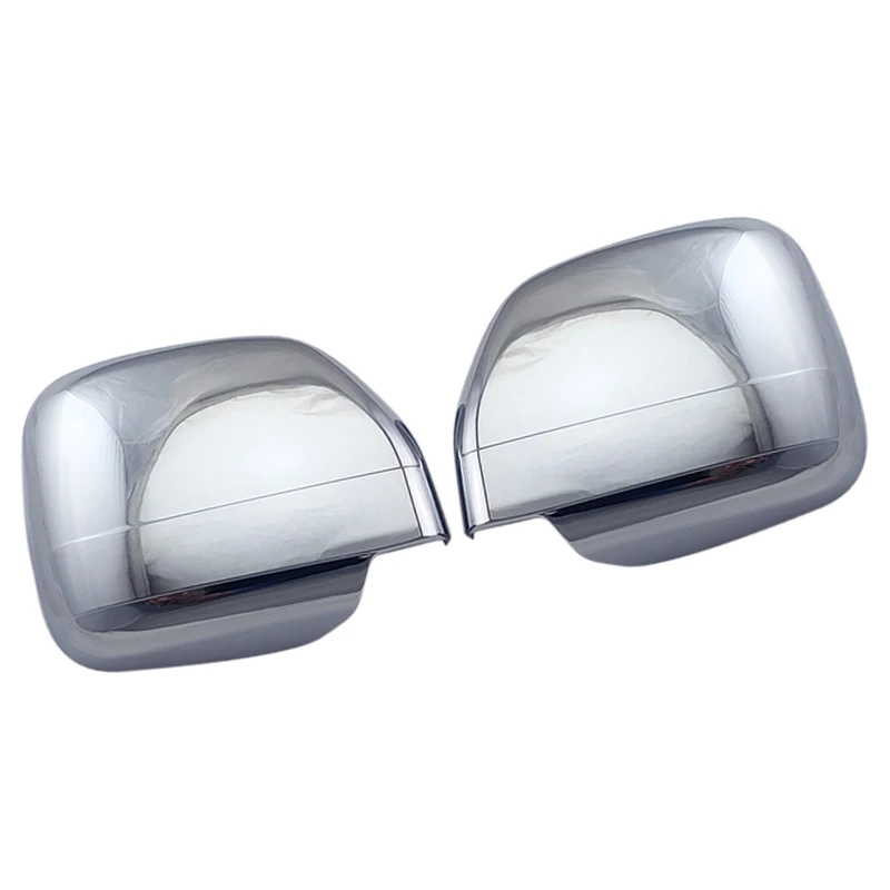 

1 Pair Rearview Side Wing Mirror Cover Molding Trim Silver ABS Fit For Toyota Tacoma 4-Doors 2001 2002 2003 2004