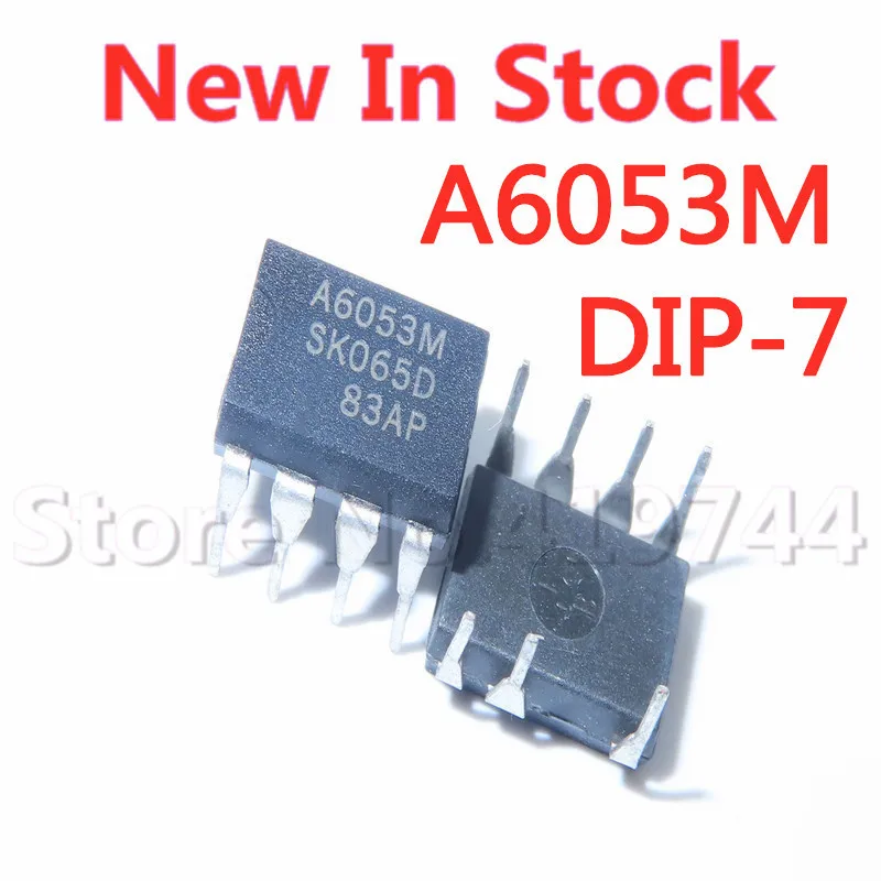 5PCS/LOT STR-A6053M A6053M A6053 DIP-7 power management chip In Stock New Original