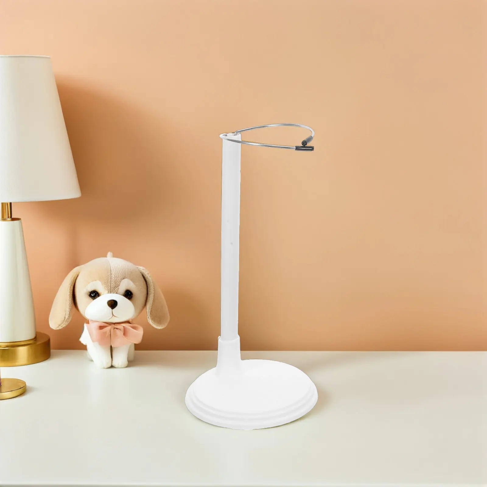 6Pcs Adjustable Display Stands for American Baby Figures Miniature Holders Shelf Decor Collectibles Support Bases Plastic
