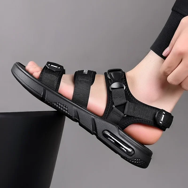 High Quality Sandals Men Fashion Outdoor Beach Comfort Casual Shoes Summer Male Large Size Sandalias Platform Rome Sandals