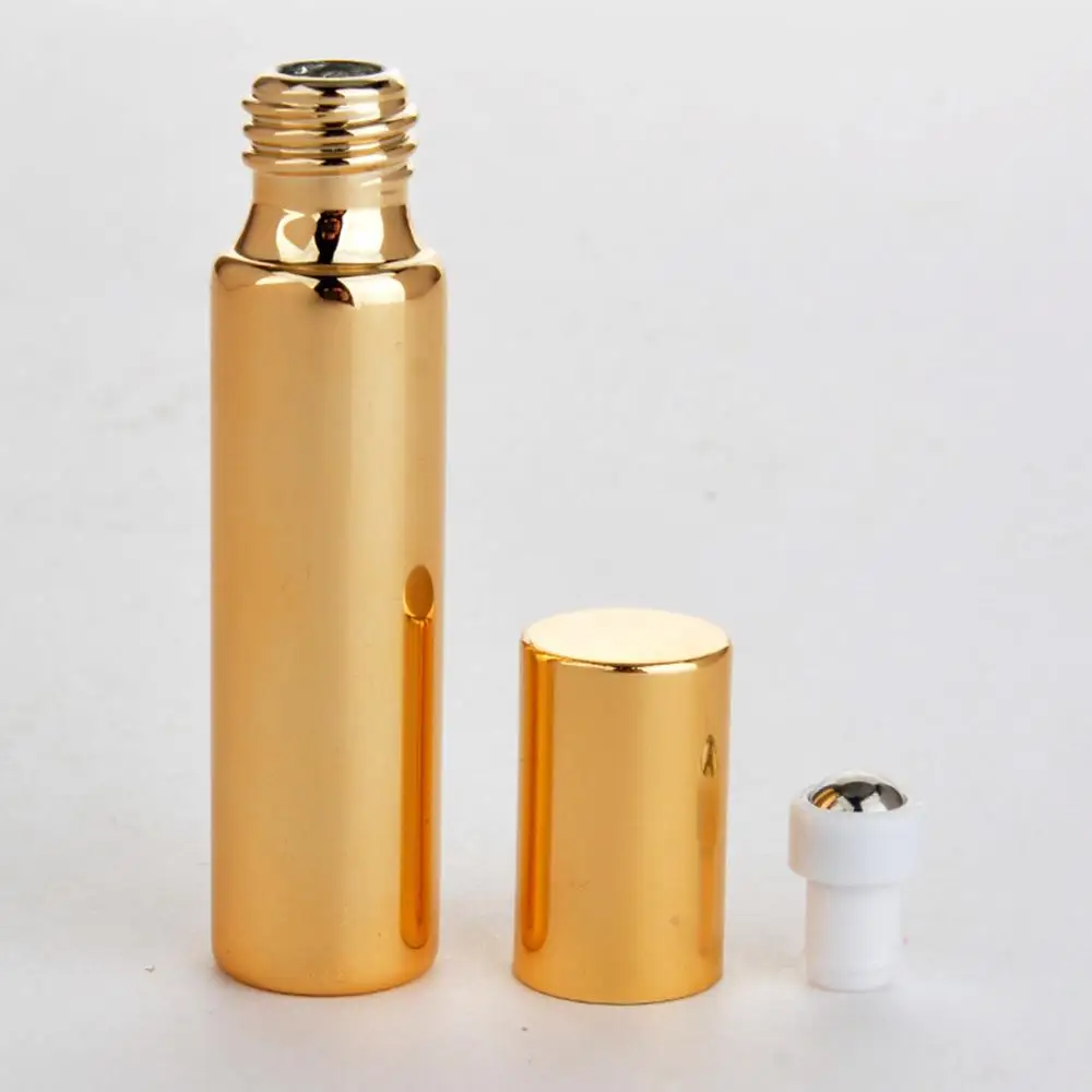 

10ML Eye Cream Roll On Roller Ball Massager Essential Oil Roller Bottles Refillable Bottles Cosmetics Container Roller Bottles
