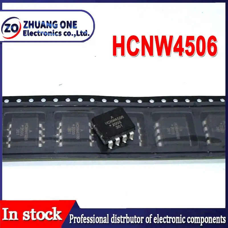 10pcs A HCNW4502 HCNW4503 HCNW4504 HCNW4506 HCNW4562 HCNW3120 opticalcoupler sop dip