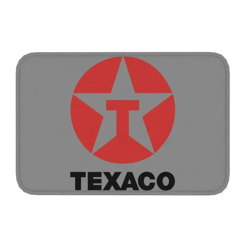 Custom Texaco Front Door Floor Entrance Mat Indoor Kitchen Bathroom Doormat Living Room Carpet Rug