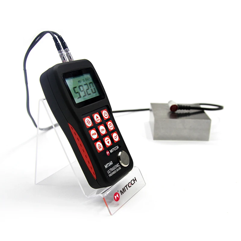 Digital MT180 PE EE two Measurement Through Coating Ultrasonic Thickness Gauge (3--30)mm Thickness meter