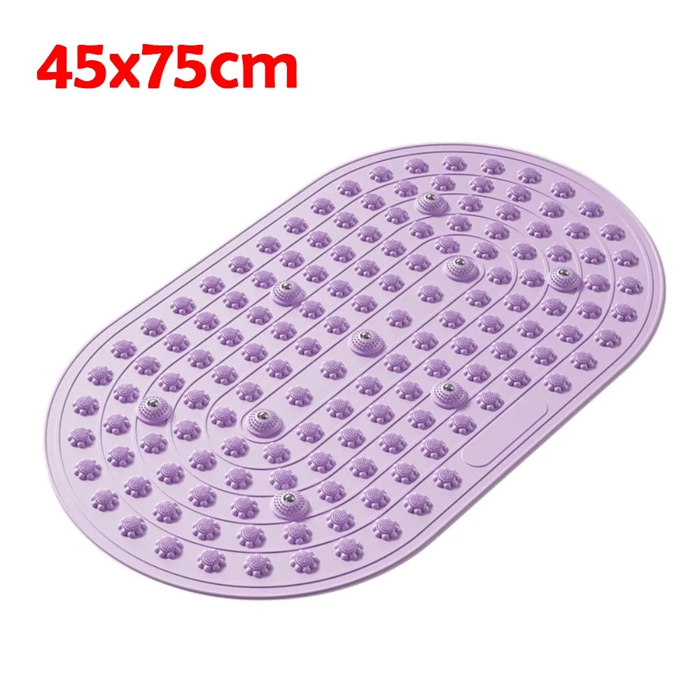 45x75cm Foot Massage Pad Anti-Slip Heat-Resistant Foot Mat Sweat-Proof Liquid Silicone Jogging Mat