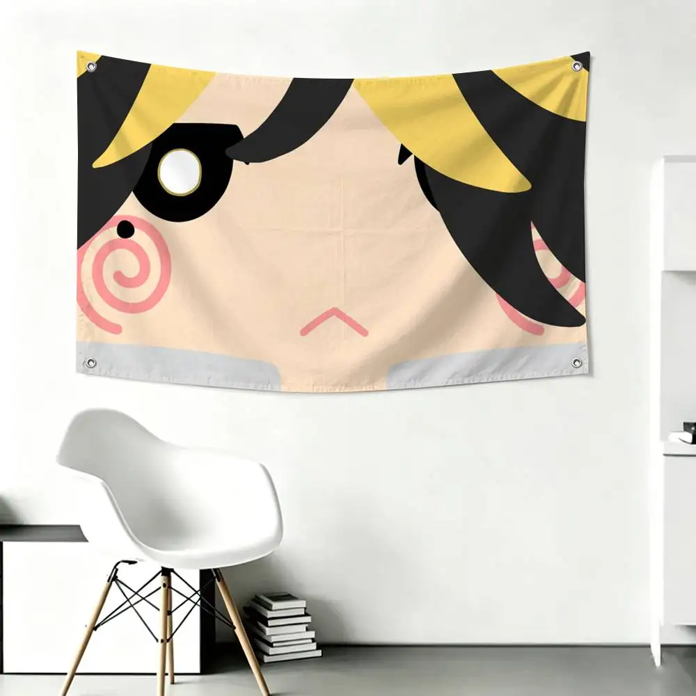 Tokyo R-Revengers Kazutora Hanemiya Flags Wall Hanging Tapestry Outdoor Garage Room Decorative flag Background Blanket
