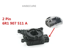 LHD Air Conditioning Recirculate Positioning Flap Actuator Motor For Skoda Fabia Rapid VW Polo Seat Ibiza Toledo 6R1907511A
