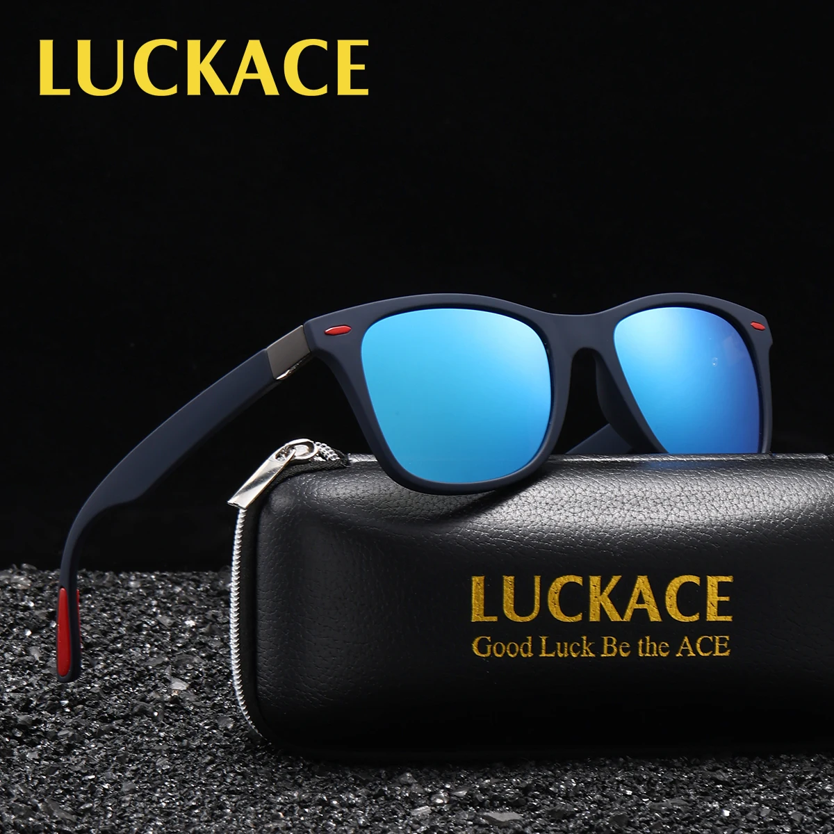 

LUCKACE Men's Cat Eye Polarized Sunglasses Classic Minimalist Party Style Sunglasses TAC Lenses Reduce Glare And Prevent UV Rays