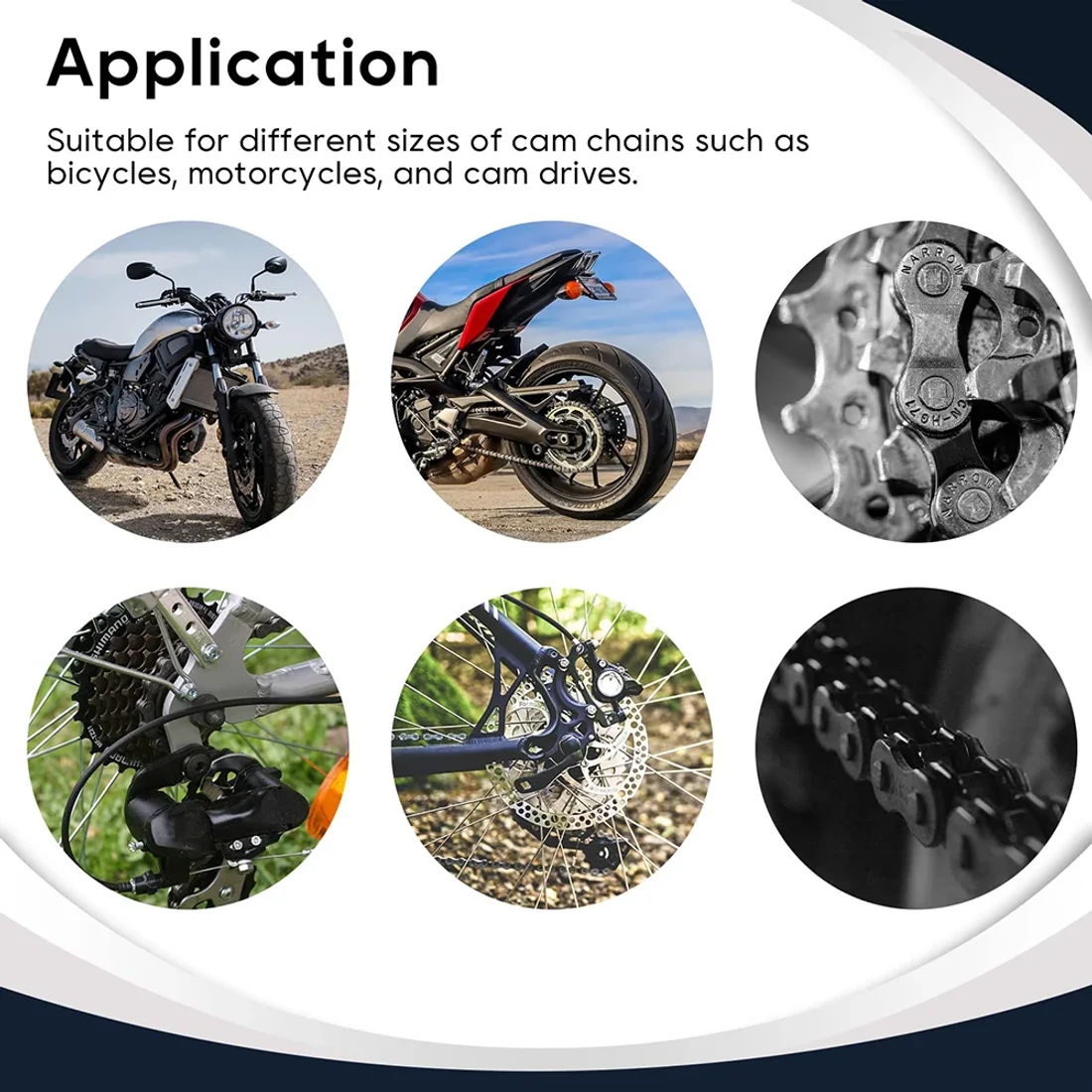 Motorcycle Bike Chain Breaker Tool Kit Riveting Cutter Kit Timing Chain Remover Kit Chain Cutter And Riveter