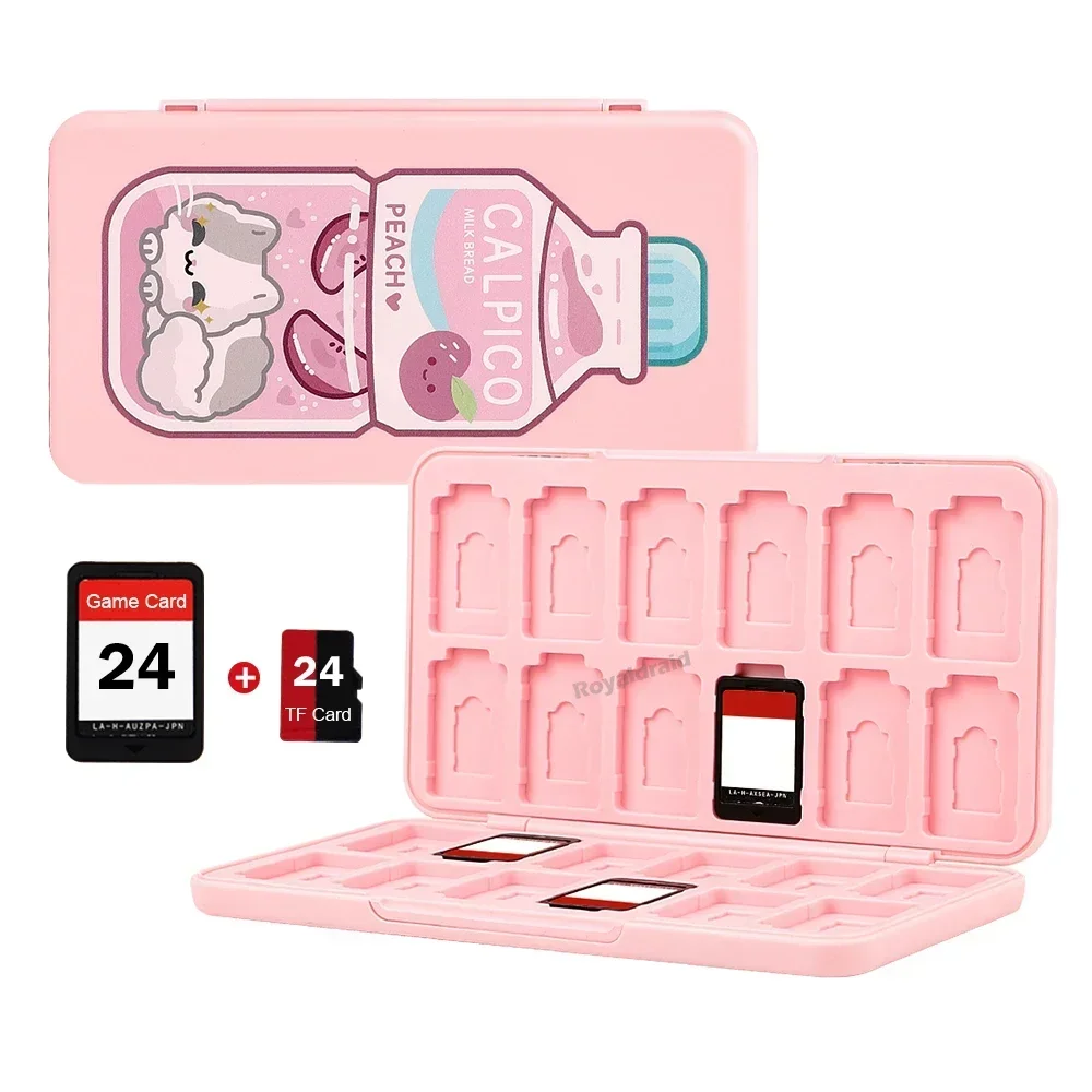 NIEUWE 24-in-1 Game Card Case Houder Harde Schaal Beschermende Game Card Opbergdoos Voor Switch/Lite/Oled Gaming Accessoires
