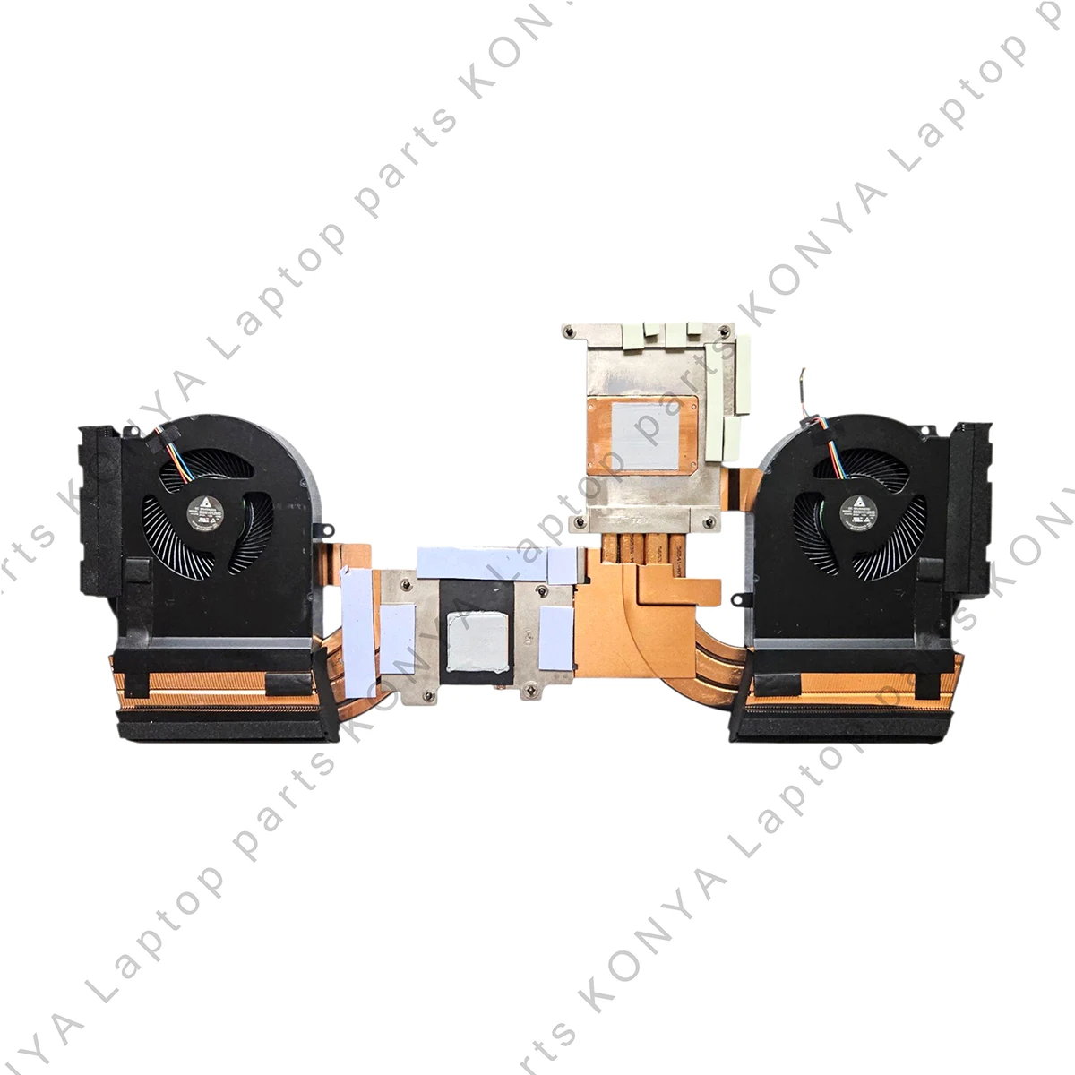 New Original For Dell Alienware Area-51M 51M R1 Series Laptop Heatsink Fan CPU Cooling Copper Tube Assembly FY4CJ AT2F1005DT0