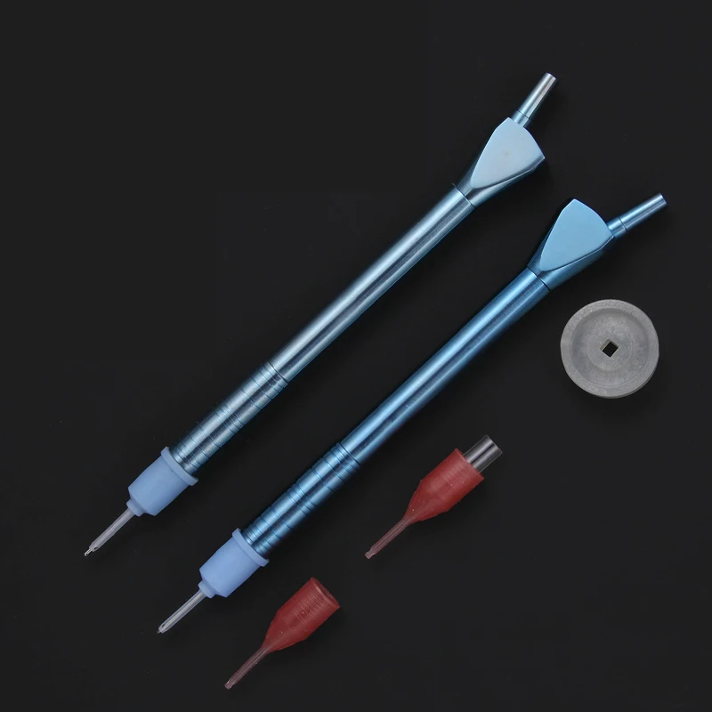 

Ophthalmology equipment, ultra-emulsion injection suction handle, injection suction needle straight bend 45 degree blue cap blue