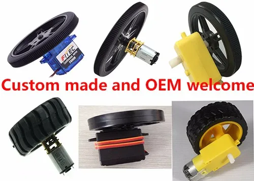 20 STKS Pololu 4WD Robot Autowiel Hout Materiaal Perfect Fit Robot Platform Meerdere Modellen Elektronische Cartoon DIY Muzikale Elektron