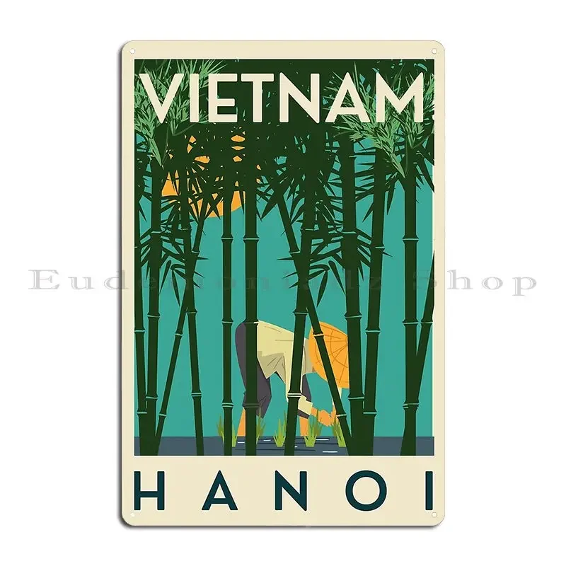 Visit Vietnam Tourist Travel For Vintage Poster Canvas Stickers Saigon 1960 Metal Vintage Home Bar Customize Bar Tin Sign Poster