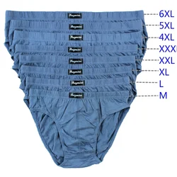 Men Underwears Loose Male Cotton Men Briefs High Waist Panties Breathable Fat Belts Big Yards Men's Underwear Plus Size 5XL 6XL