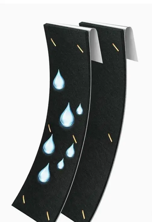 

2Pcs Adjustable Rain Gutter Noise Reducer Portable Downspout Muffler Effective Drip Noise Dampening Tool 11.8x2.6 Inch