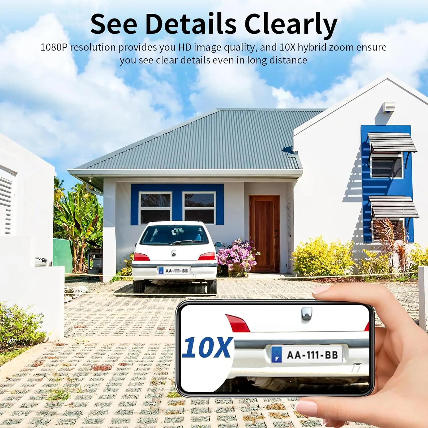 8K 15MP 10X Zoom Dual Screen 4G Solar Camera Outdoor Waterproof Automatic Tracking PTZ CCTV Surveillance Camera