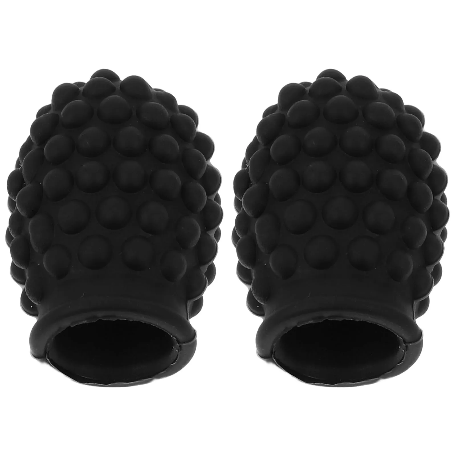 

2Pcs Drumstick Head Covers Silicone Protector Caps Noise Reduction Drum Mute Pads for Quiet Practice